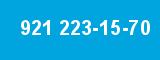 921 223-15-70